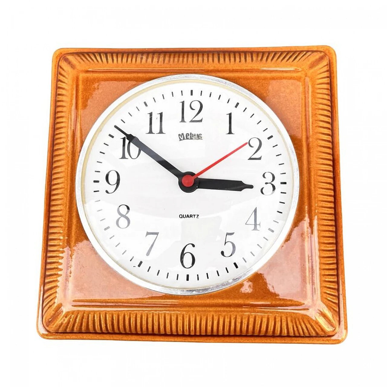 Mebus ceramic wall clock, 1970s 7