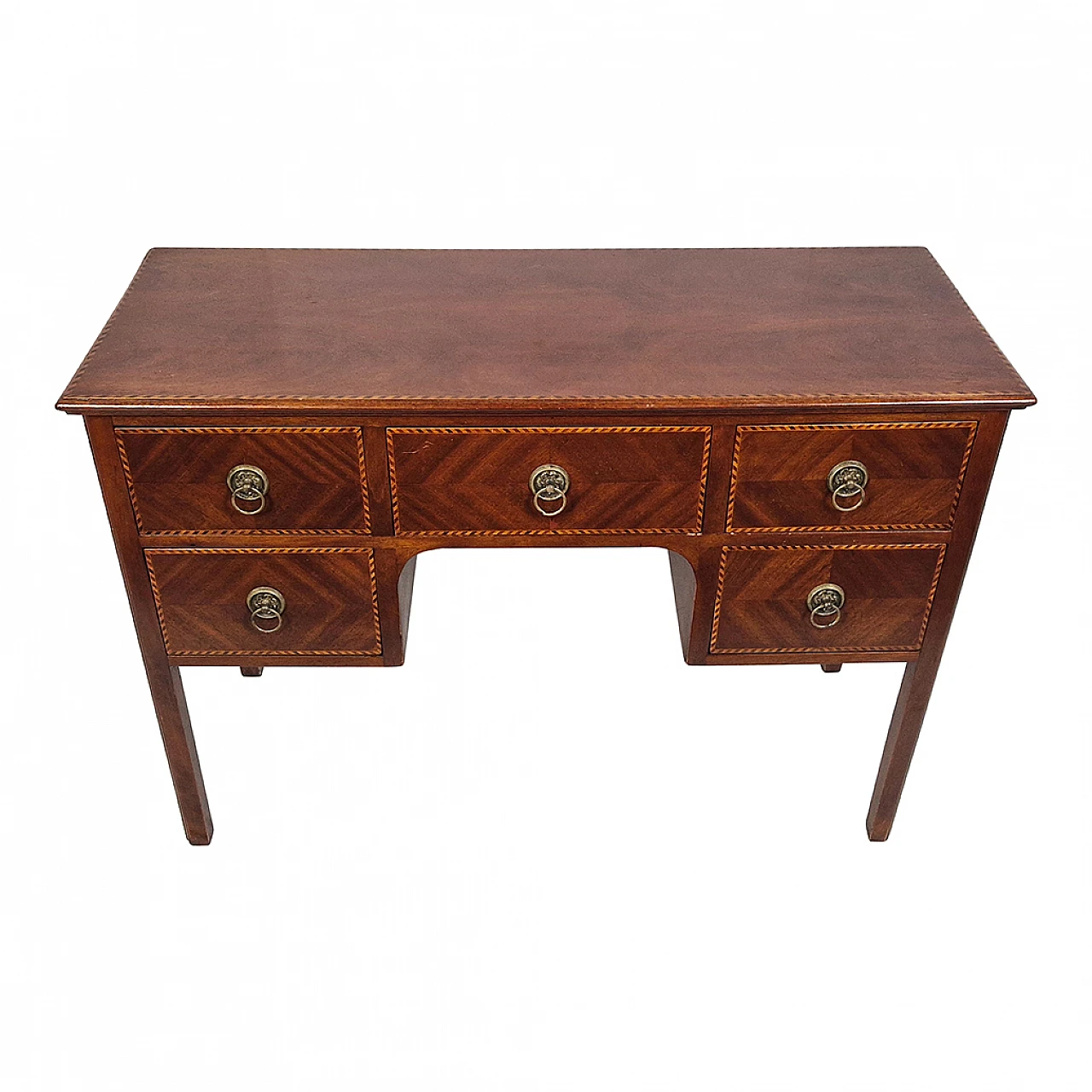 Louis XI style Wooden desk with inlay, '800 2