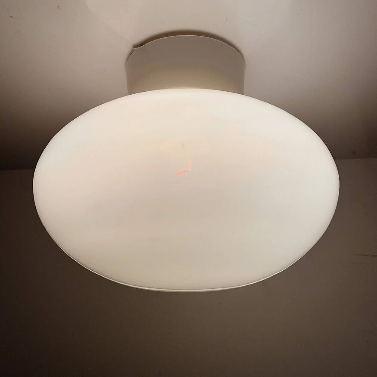 White wall lamp by Elektrosvit Nové Zámky, 1960s 5