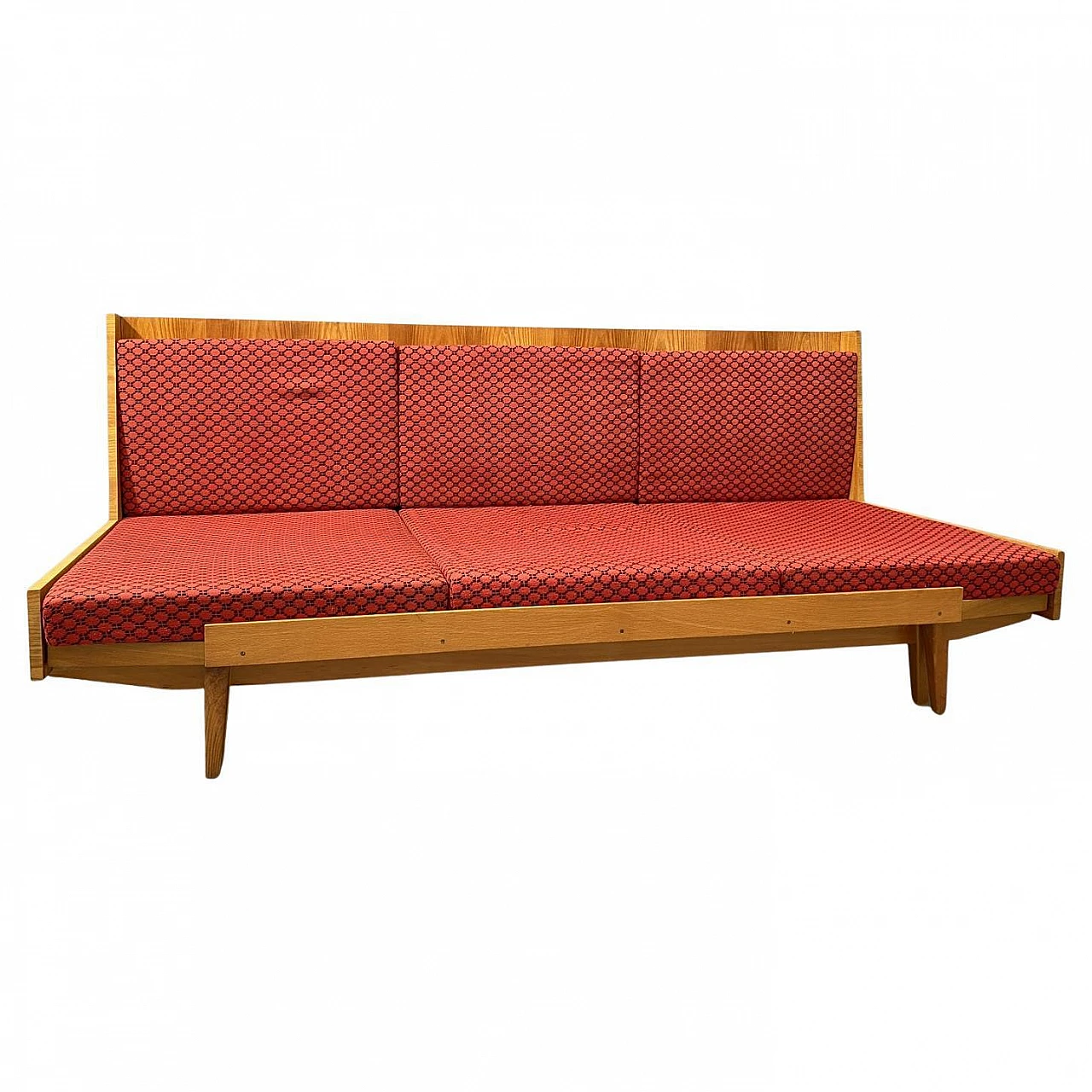 Midcentury Folding Sofabed by Drevotvar, 1970s, Czechoslovakia 1