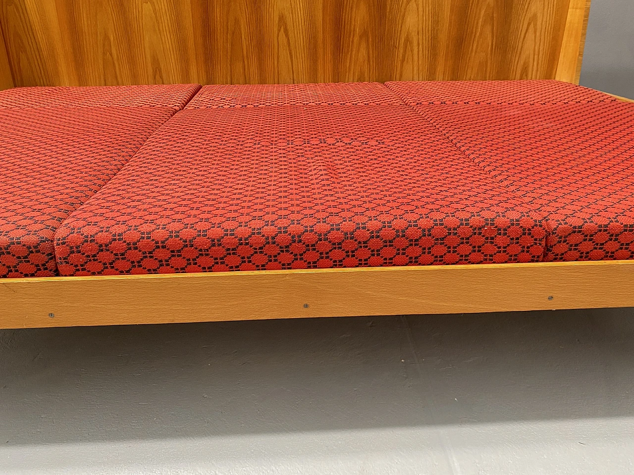 Midcentury Folding Sofabed by Drevotvar, 1970s, Czechoslovakia 25