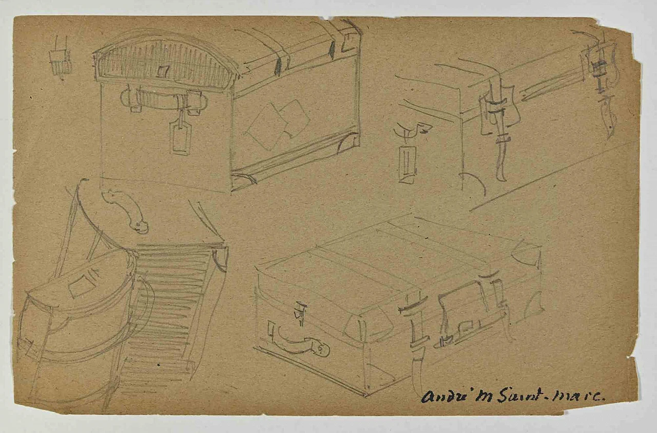 André Meaux-Saint-Marc, Sketch, Drawing 2000s 1