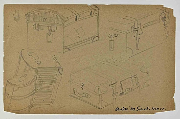 André Meaux-Saint-Marc, Sketch, Drawing 2000s