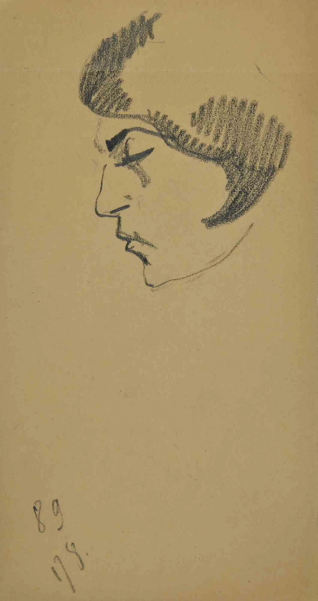 Joseph Alexandre Colin, Portrait, Drawing 2000s 1