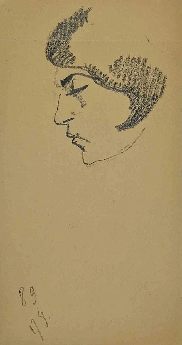 Joseph Alexandre Colin, Portrait, Drawing 2000s