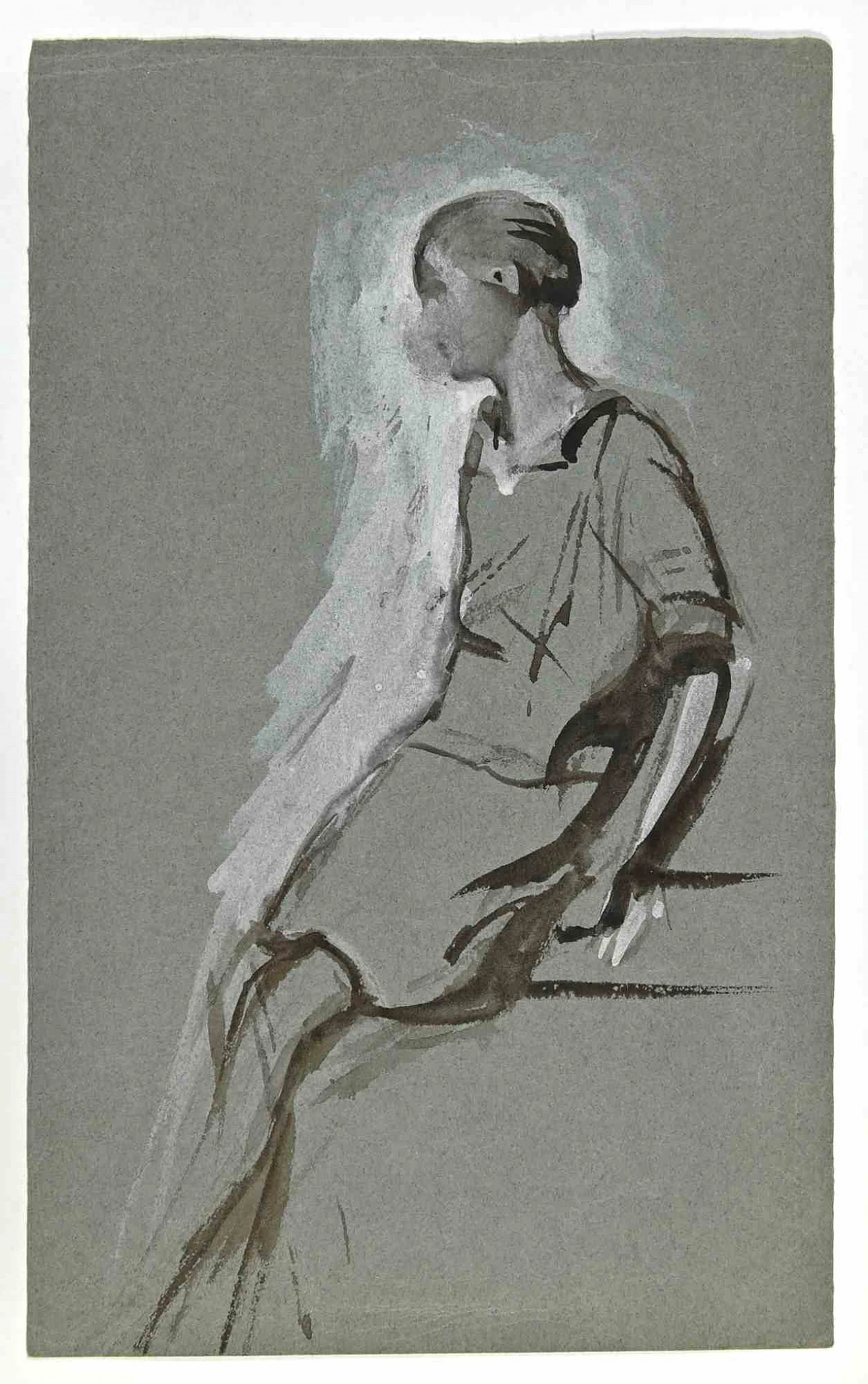 François Guiget, Woman, Drawing 2000s 1