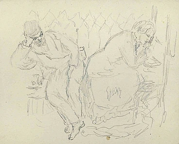 Joseph Alexandre Colin, Getting Rest, Drawing 2000s