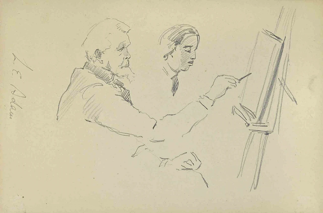 Louis Emile Adan, Men, Drawing 2000s 2