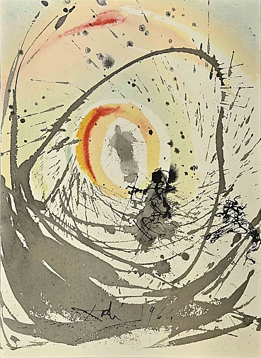 Salvador Dalì, Mulier Amicta Sole, Lithograph 1960s-1970s