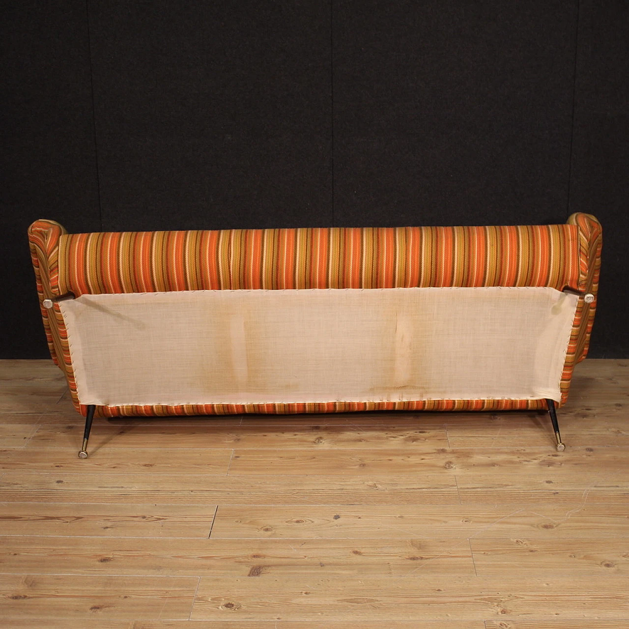 Sofa by Gigi Radice orange, 60s 5