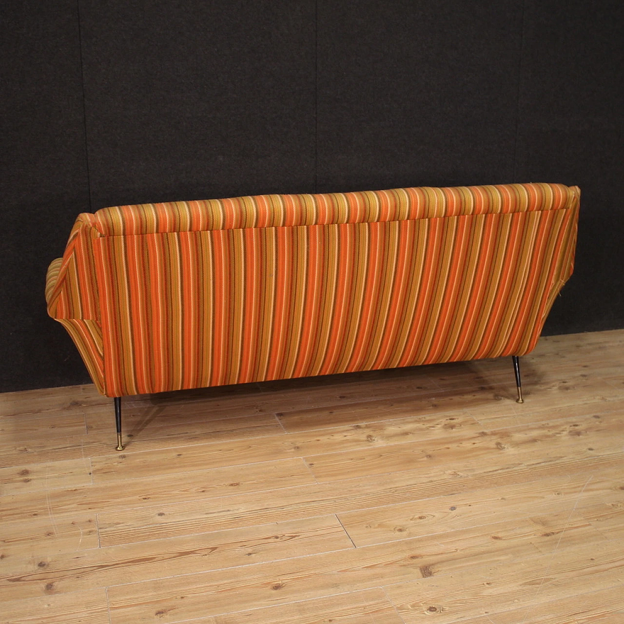 Sofa by Gigi Radice orange, 60s 6