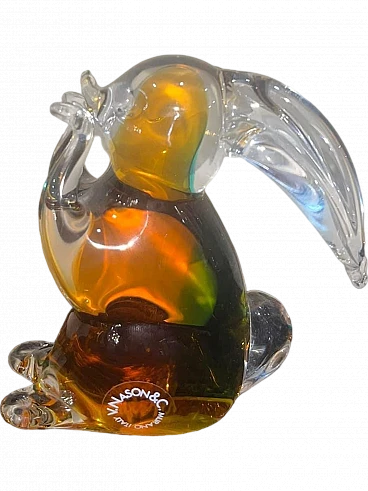 Glass rabbit, 1960s