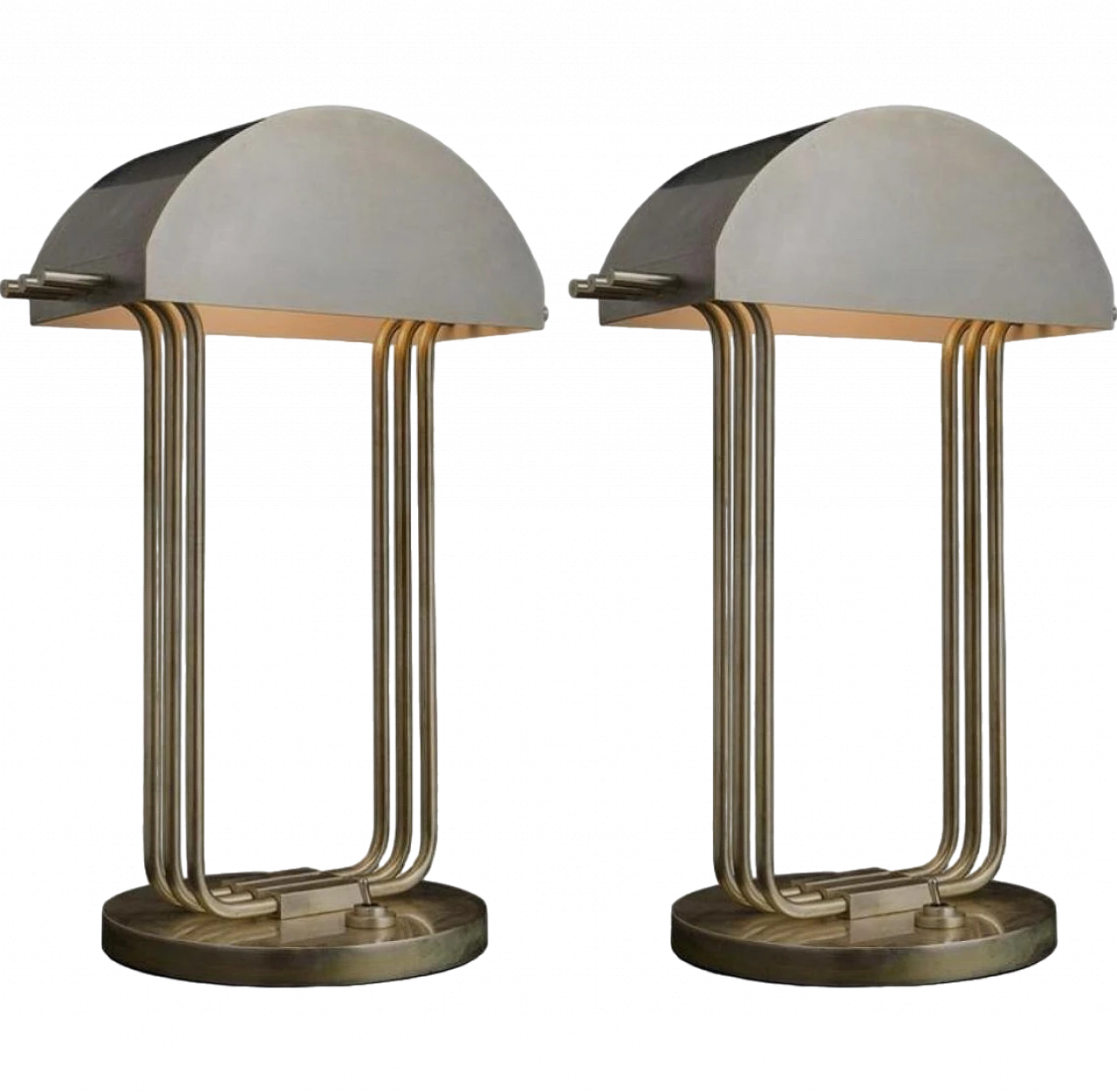 Pair of lamps by Marcel Breuer for the Paris Expo, 1925 4