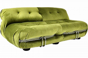 Soriana Sofa by Afra & Tobia Scarpa for Cassina, 1970s