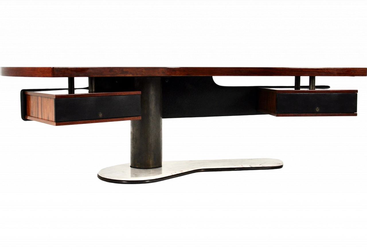 Boomerang desk by Renzo Schirolli, 1960s 15