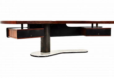 Boomerang desk by Renzo Schirolli, 1960s