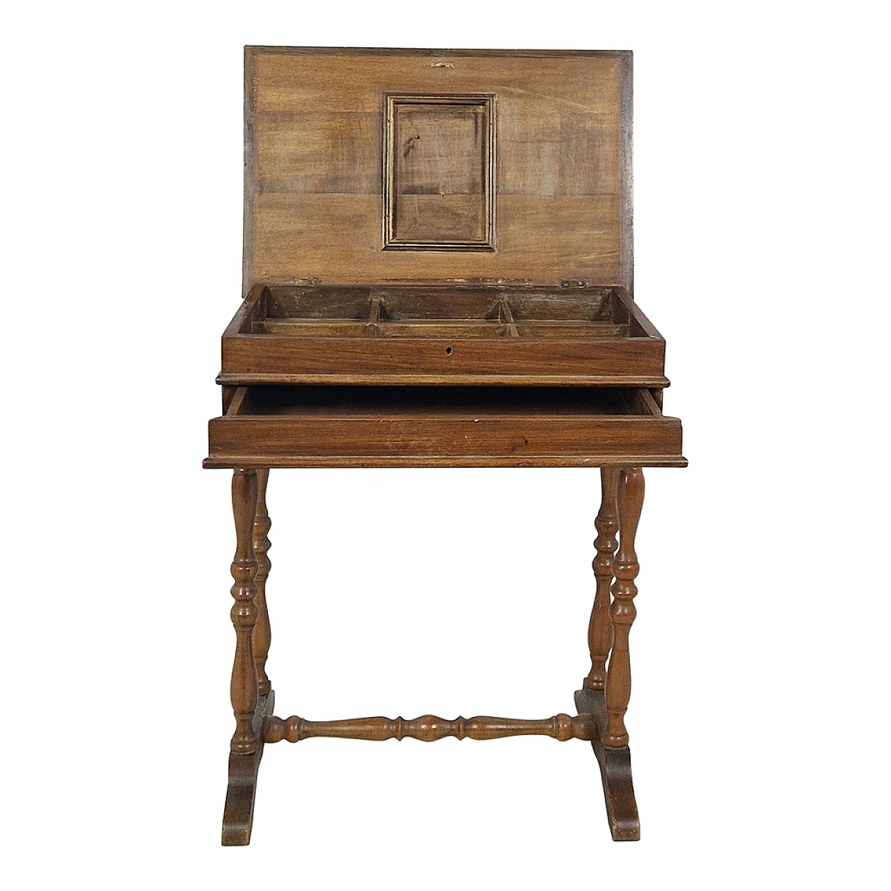 Rectangular Louis Philippe side table, 19th century 6