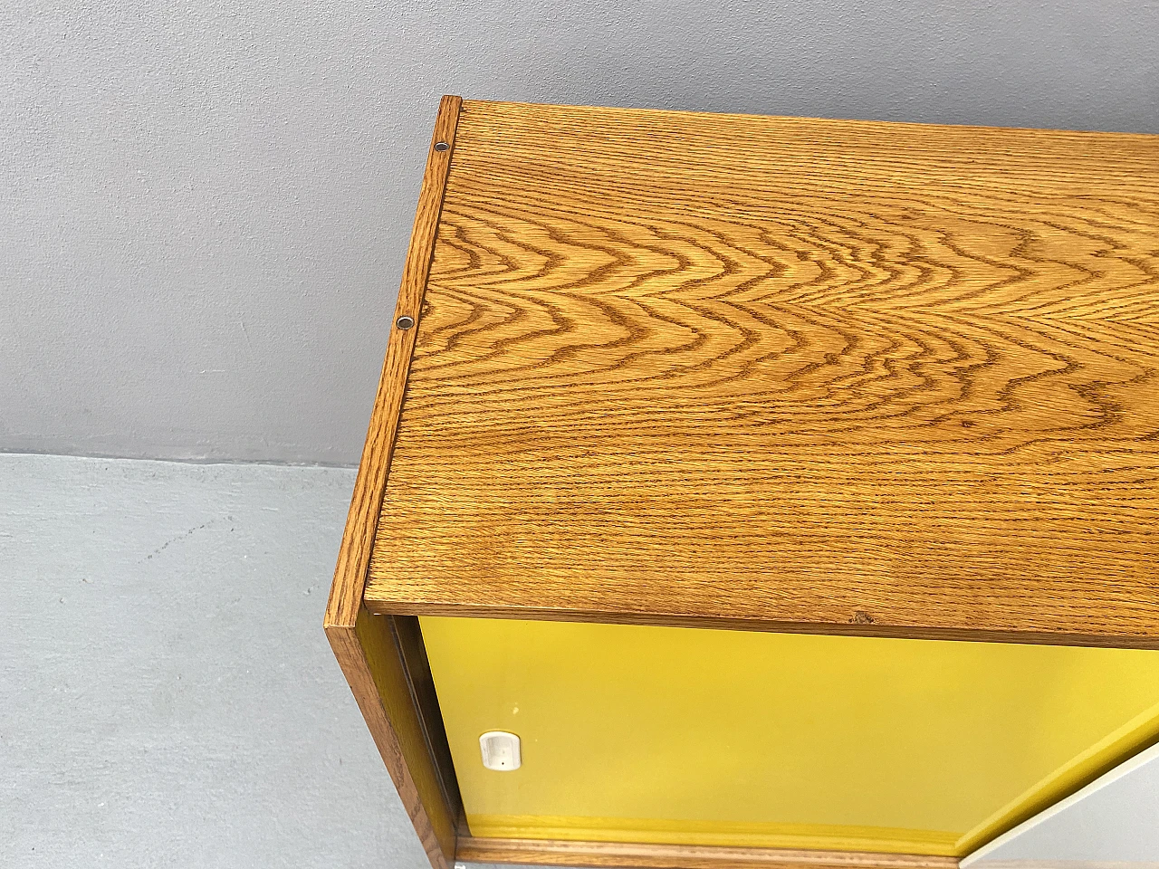 Credenza Mid Century U-452 di Jiří Jiroutek, anni '60, Cecoslovacchia 18