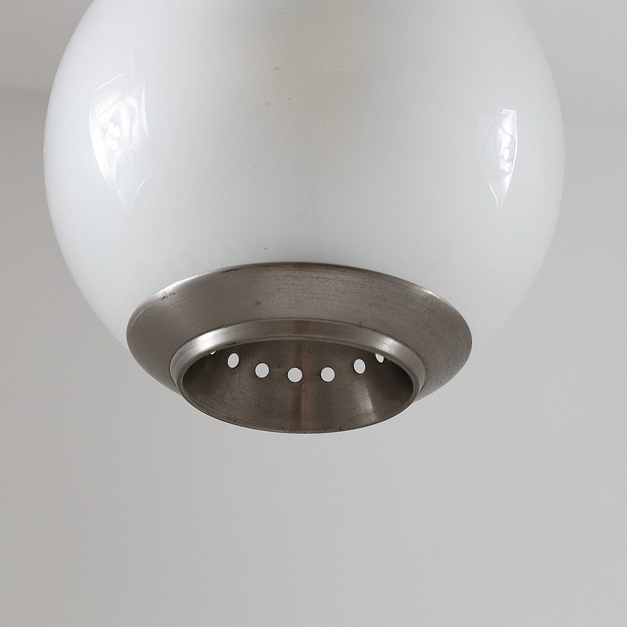 LS2 Pallone polished chandelier by Luigi Caccia Dominioni for Azucena 3