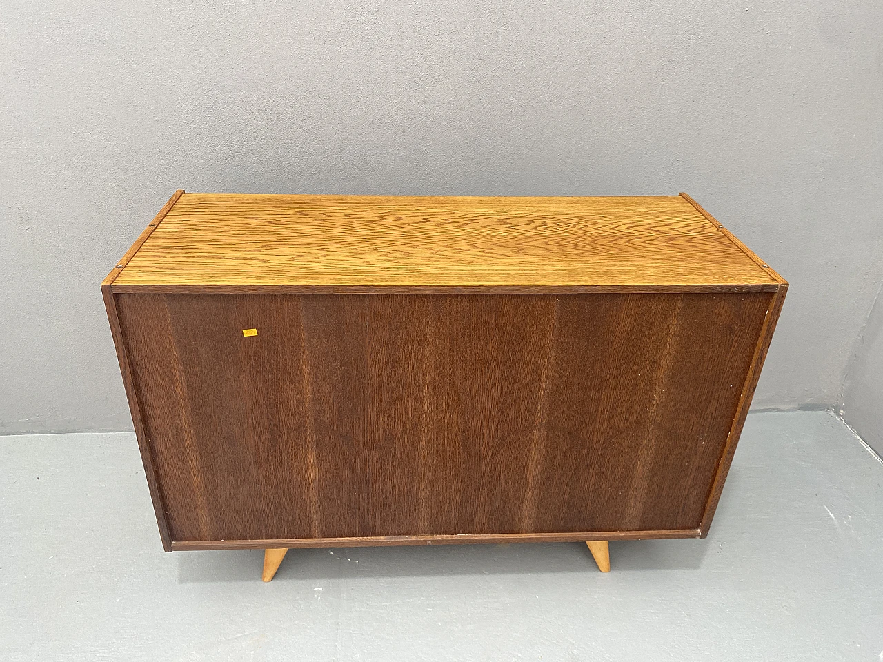 Credenza Mid Century U-452 di Jiří Jiroutek, anni '60, Cecoslovacchia 25