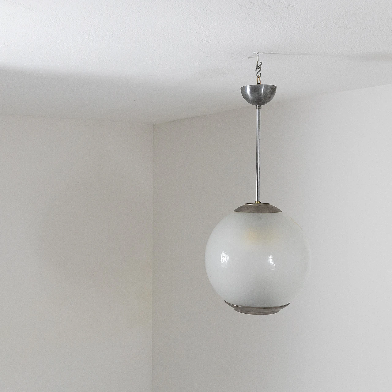 LS2 Pallone polished chandelier by Luigi Caccia Dominioni for Azucena 5