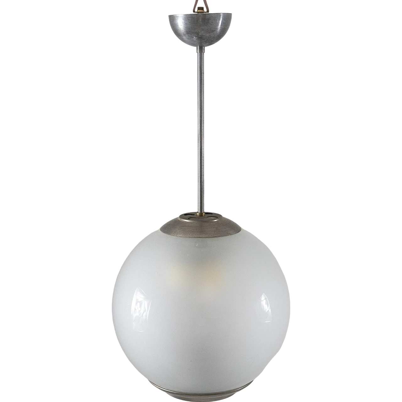 LS2 Pallone polished chandelier by Luigi Caccia Dominioni for Azucena 6