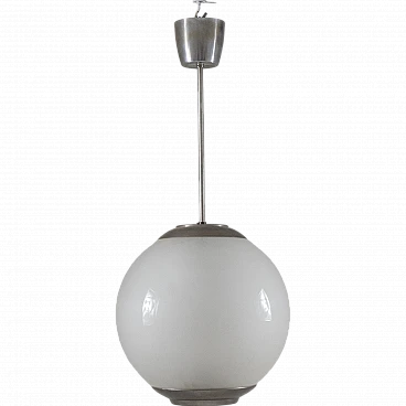 LS2 Satin Pallone chandelier by L. Caccia Dominioni for Azucena