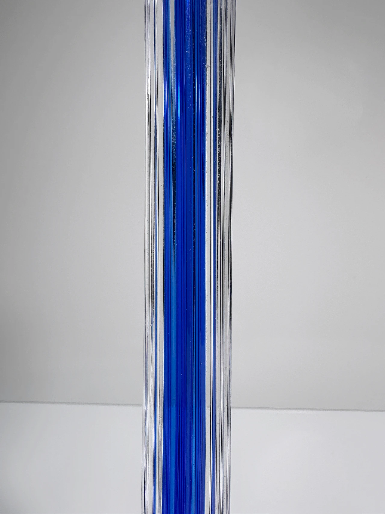 Blue Postmodern Memphis candle holder by IVV Italia, 1980s 4