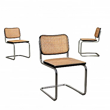 3 Sedie Cesca di Marcel Breuer per Gavina, anni '60