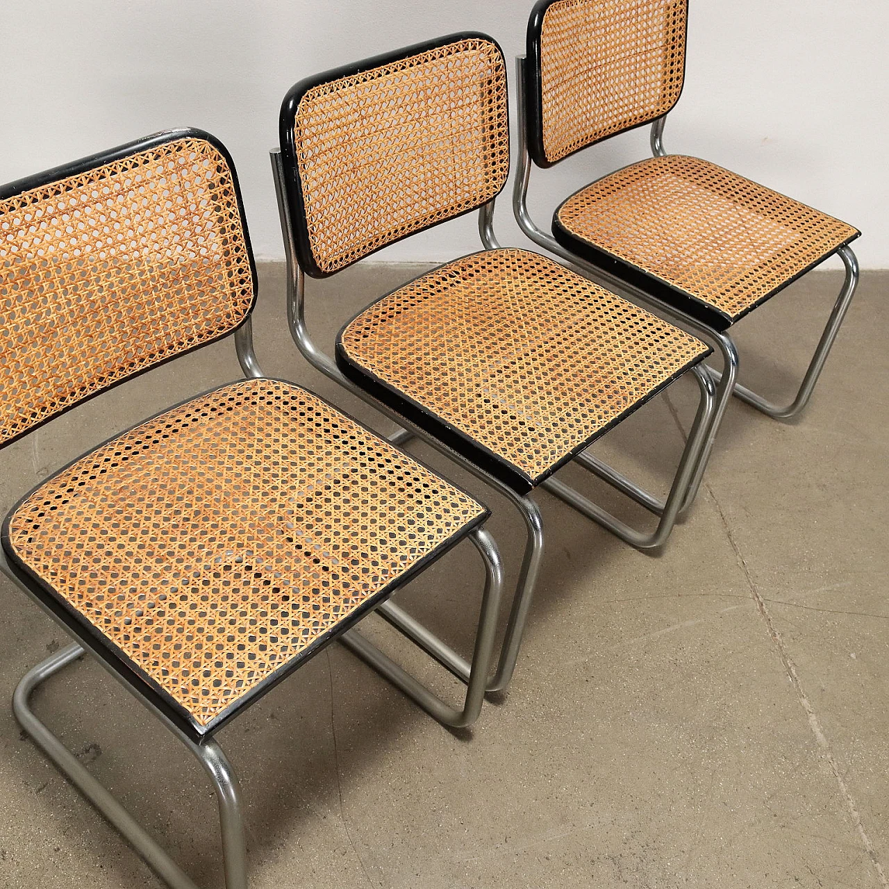 3 Sedie Cesca di Marcel Breuer per Gavina, anni '60 7