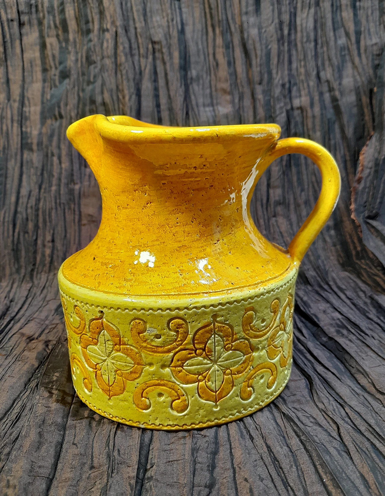 Jug vase Aldo Londi style for Bitossi, 1960s 5