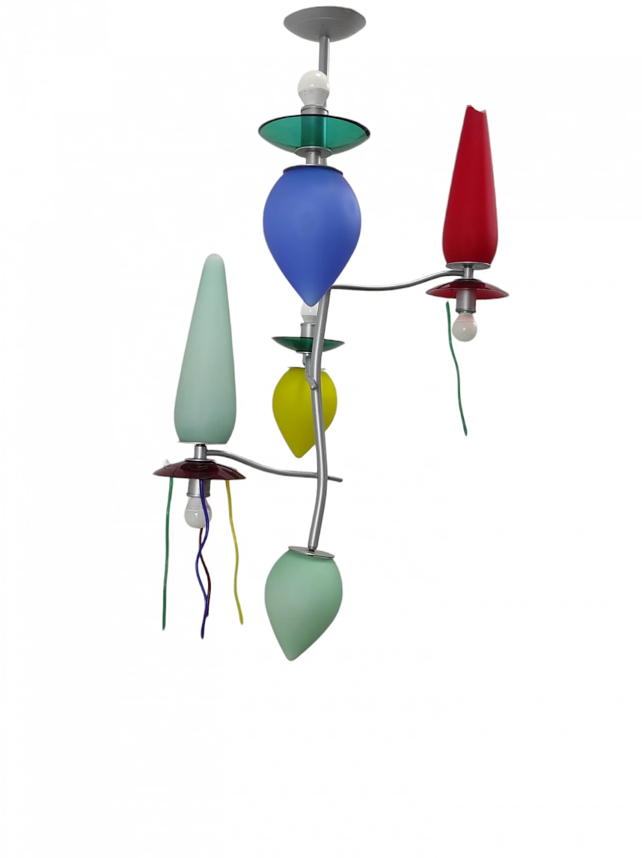 "Giocasta" ceiling lamp by A. Anastasio for Artemide, 1990s 2