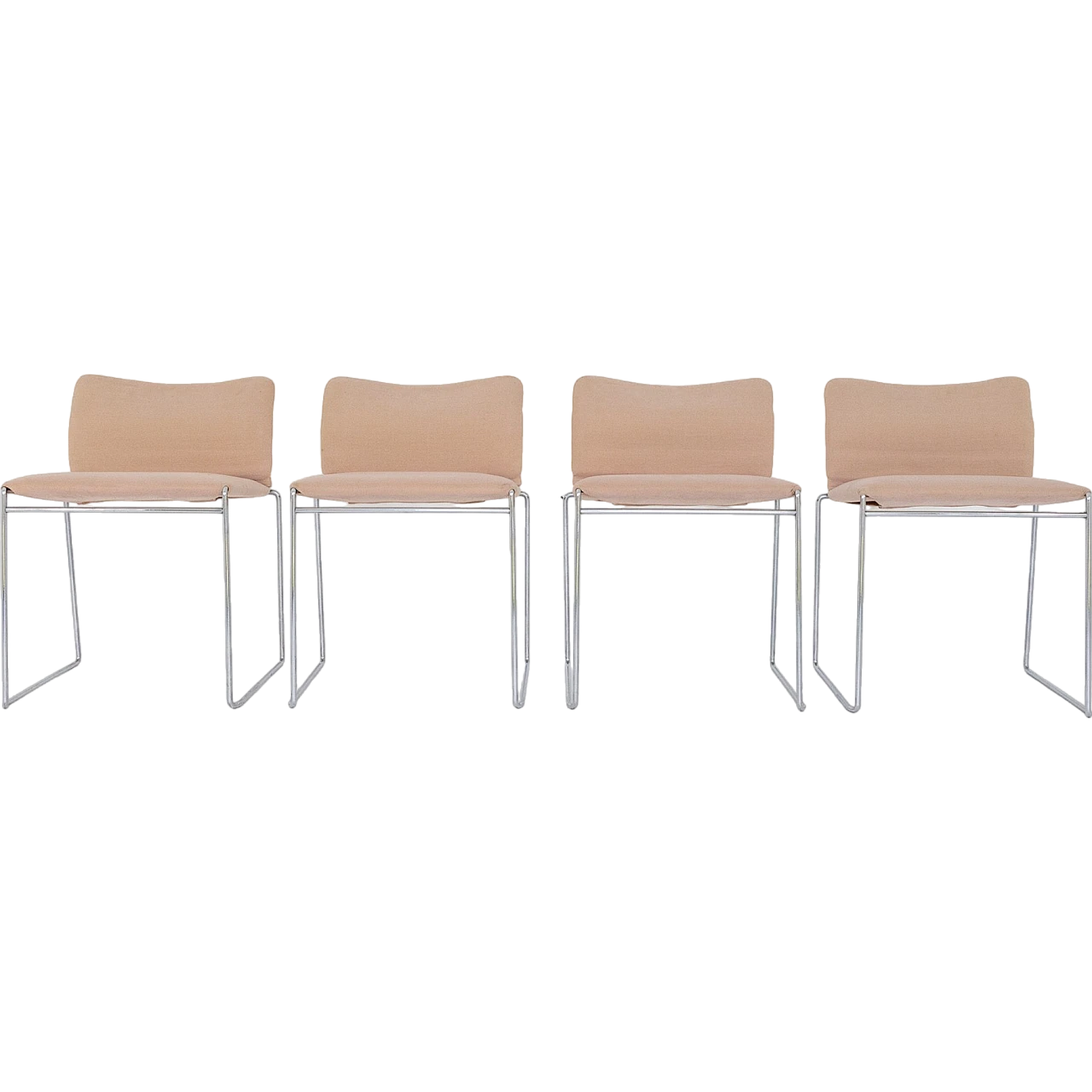 4 Maja chairs by Kazuhide Takahama for Gavina, 1970s 11