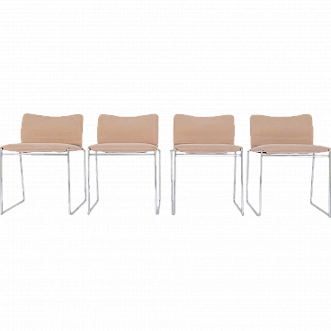 4 Maja chairs by Kazuhide Takahama for Gavina, 1970s