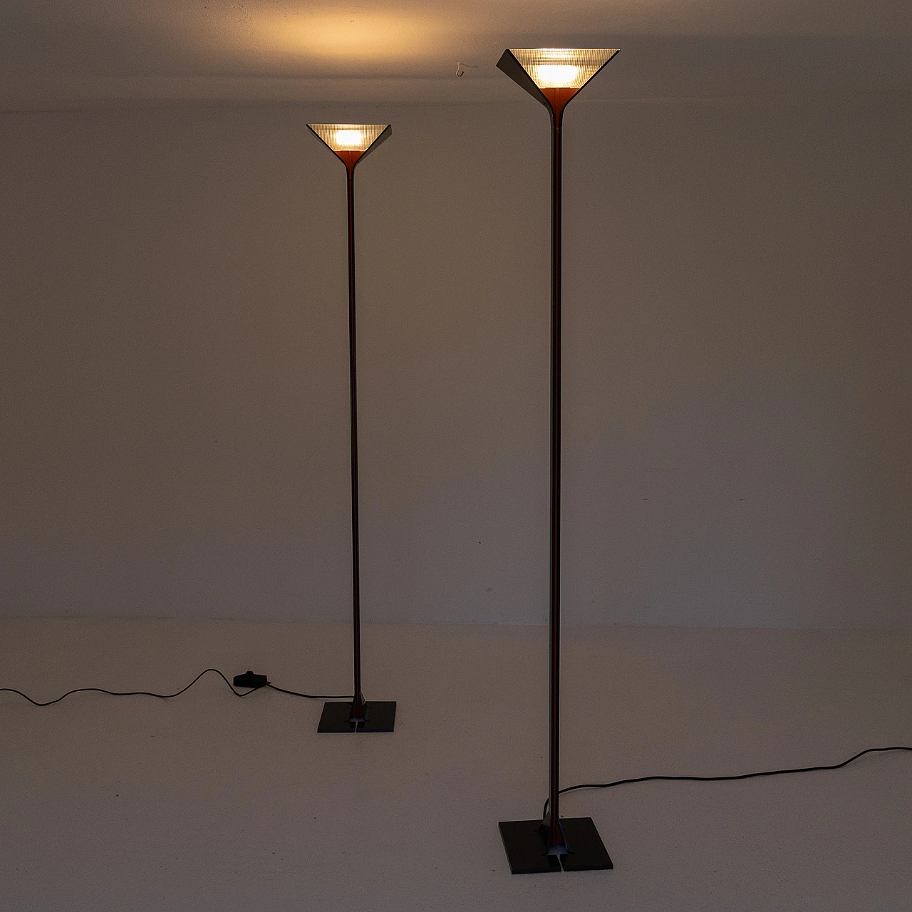 Pair of Papillona floor lamps by Tobia Scarpa for Flos, 1975 10