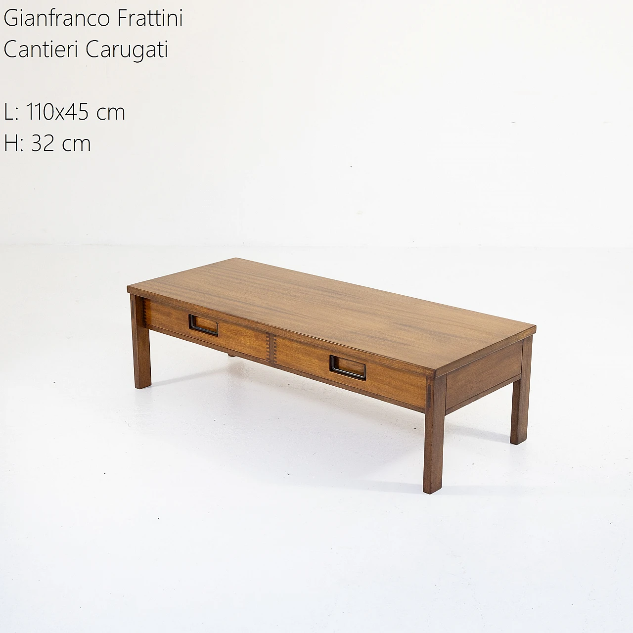 Coffee table by Grianfranco Frattini for Cantieri Carugati, 1950s 2