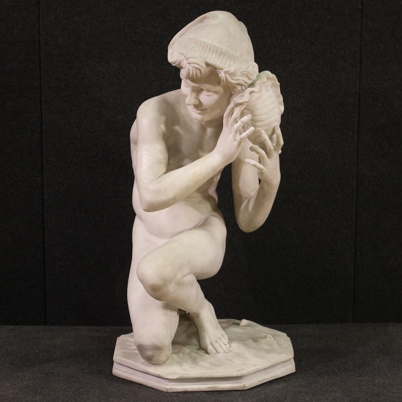 Da Jean-Baptiste Carpeaux, scultura in marmo firmato, '800 1