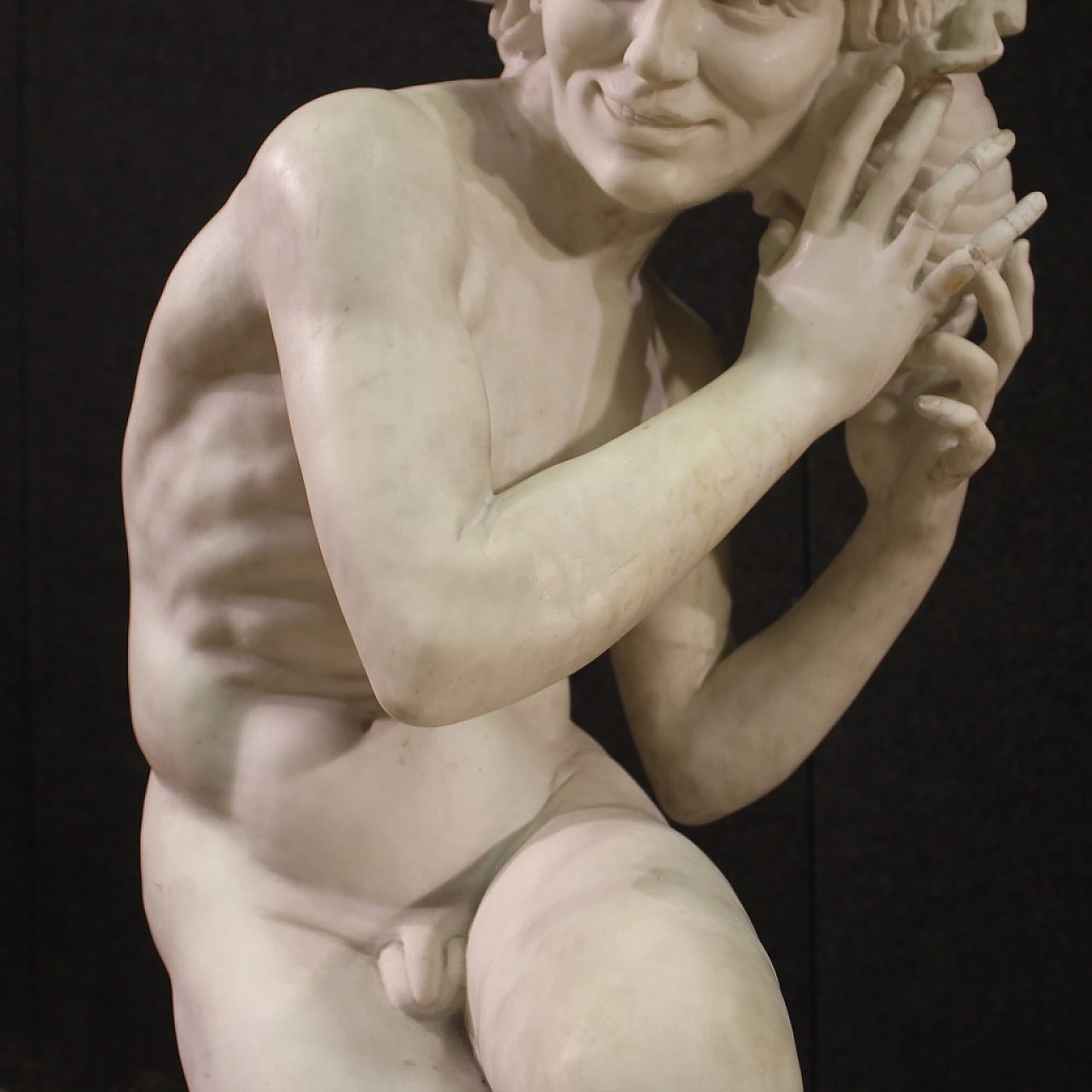 Da Jean-Baptiste Carpeaux, scultura in marmo firmato, '800 9