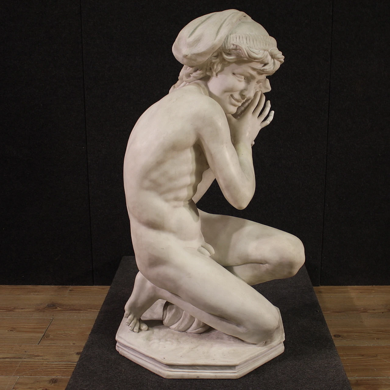 Da Jean-Baptiste Carpeaux, scultura in marmo firmato, '800 10