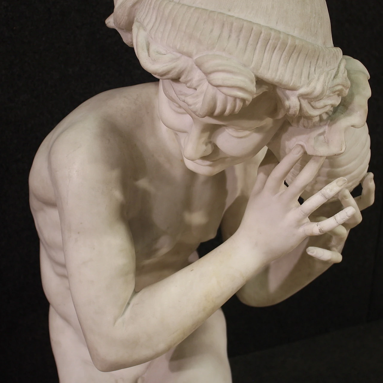 Da Jean-Baptiste Carpeaux, scultura in marmo firmato, '800 12