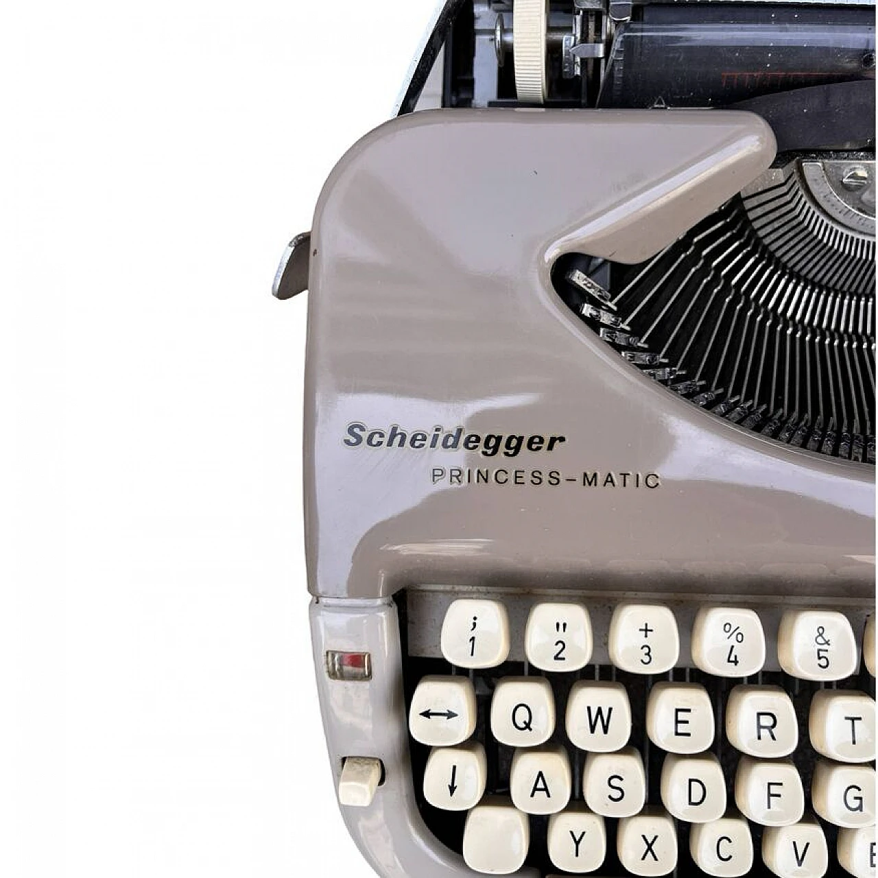 Scheidegger Princess-Matic case typewriter, 1960s 4