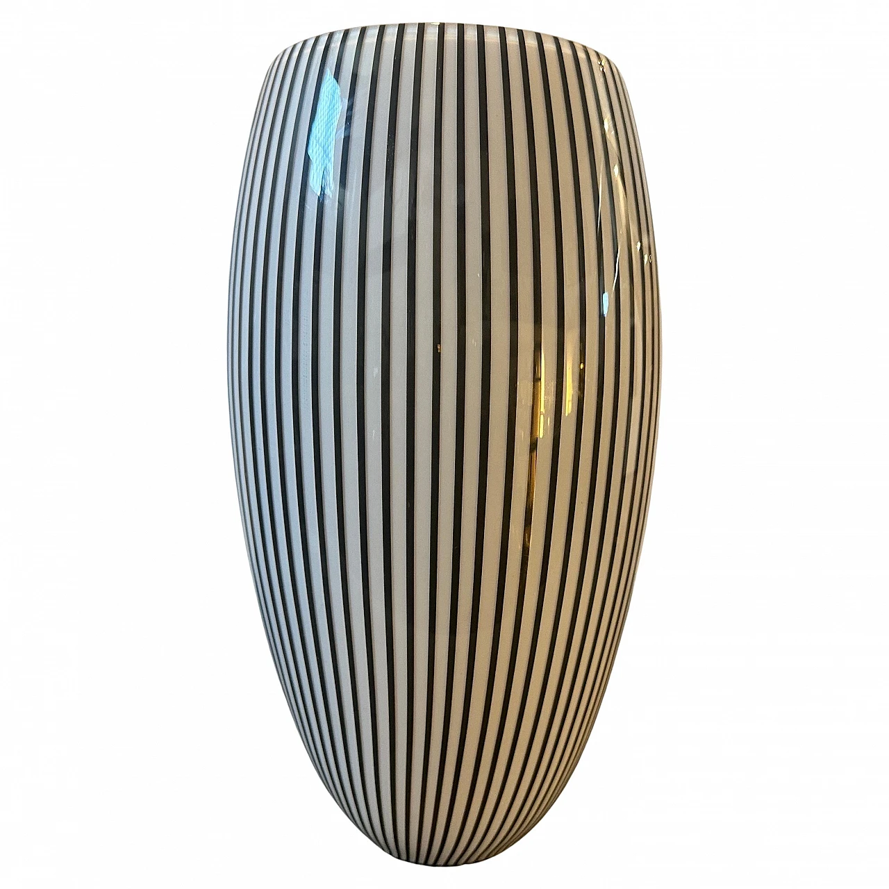 Murano glass vase by Effetre Int. Co., 1980s 1