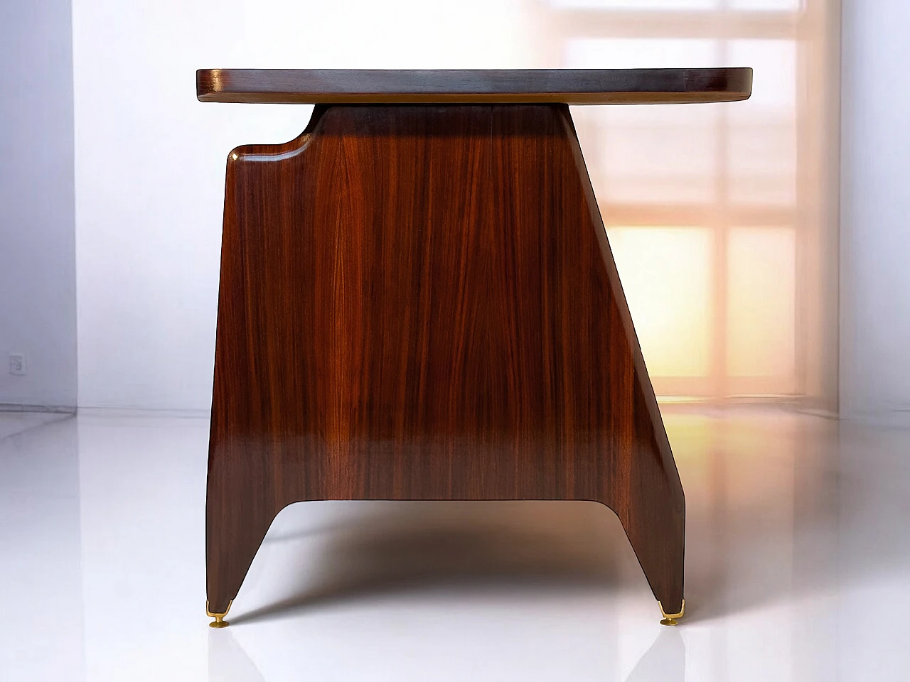 Italian Mid-Century Writing Desk by Vittorio Dassi, 1950s 45