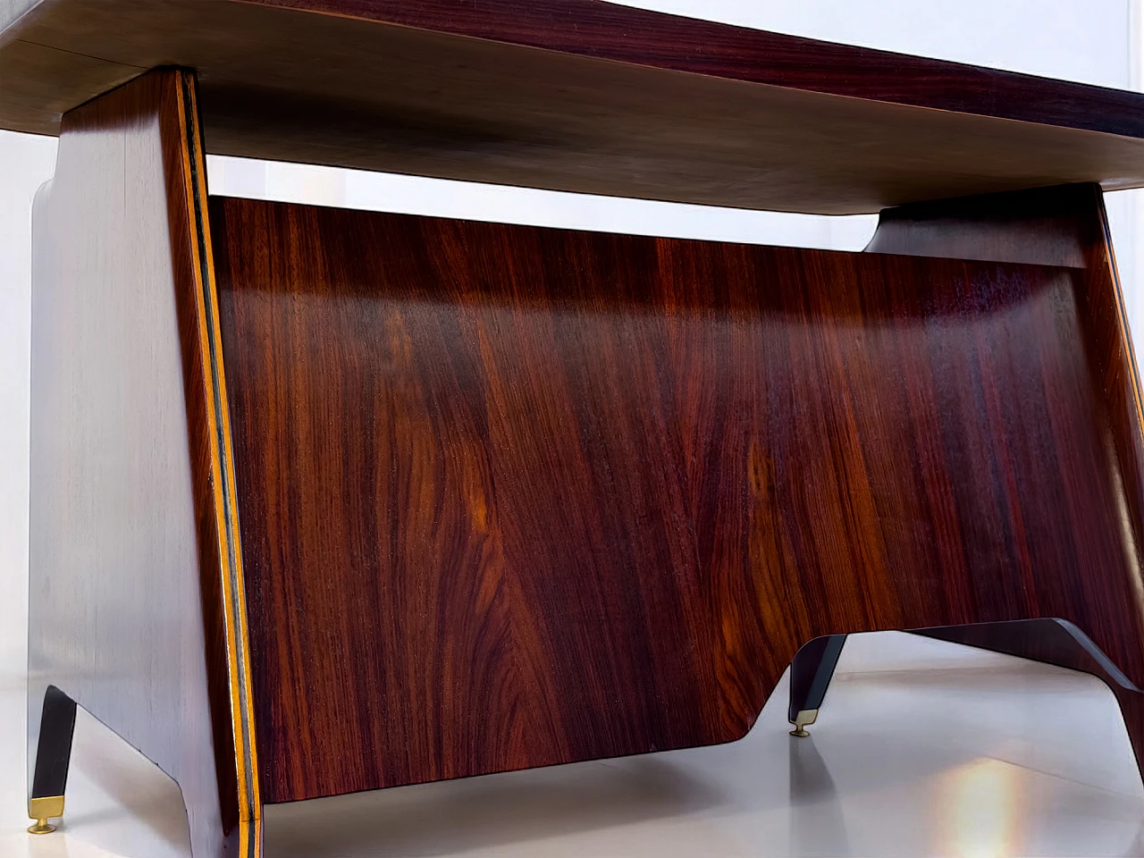 Italian Mid-Century Writing Desk by Vittorio Dassi, 1950s 53