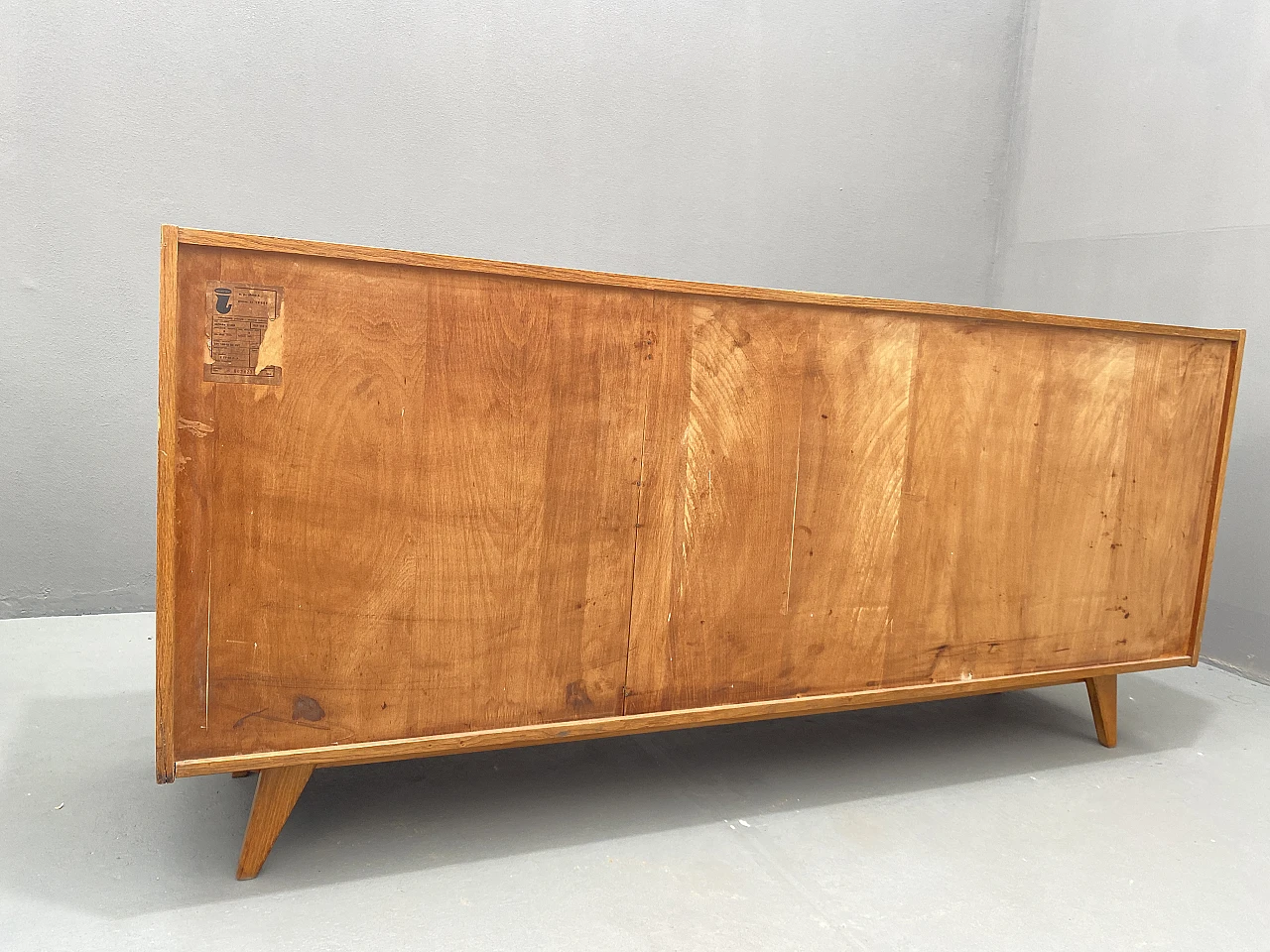 Mid Century U-460 sideboard by Jiří Jiroutek for Interiér Praha, 70s 19