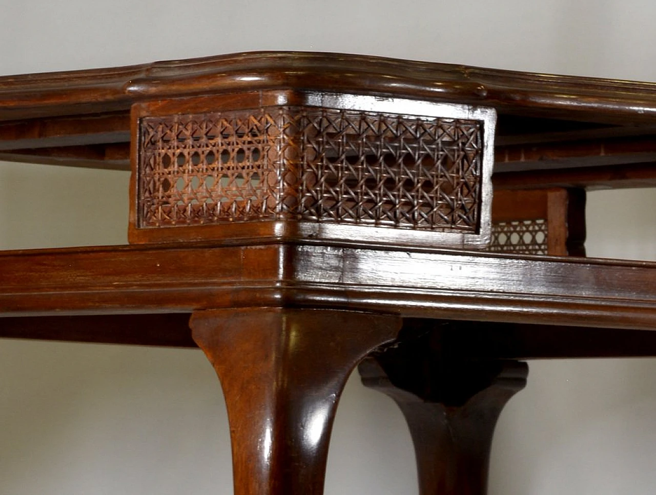 Wooden game table, 1920s 3