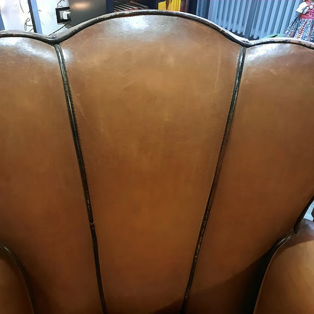 Leather armchair, 1930s 7