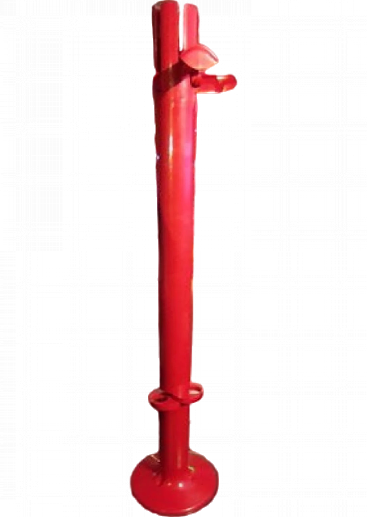 Planta red coat stand by G. Piretti for Castelli, 1972 7