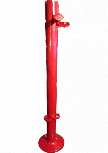 Planta red coat stand by G. Piretti for Castelli, 1972