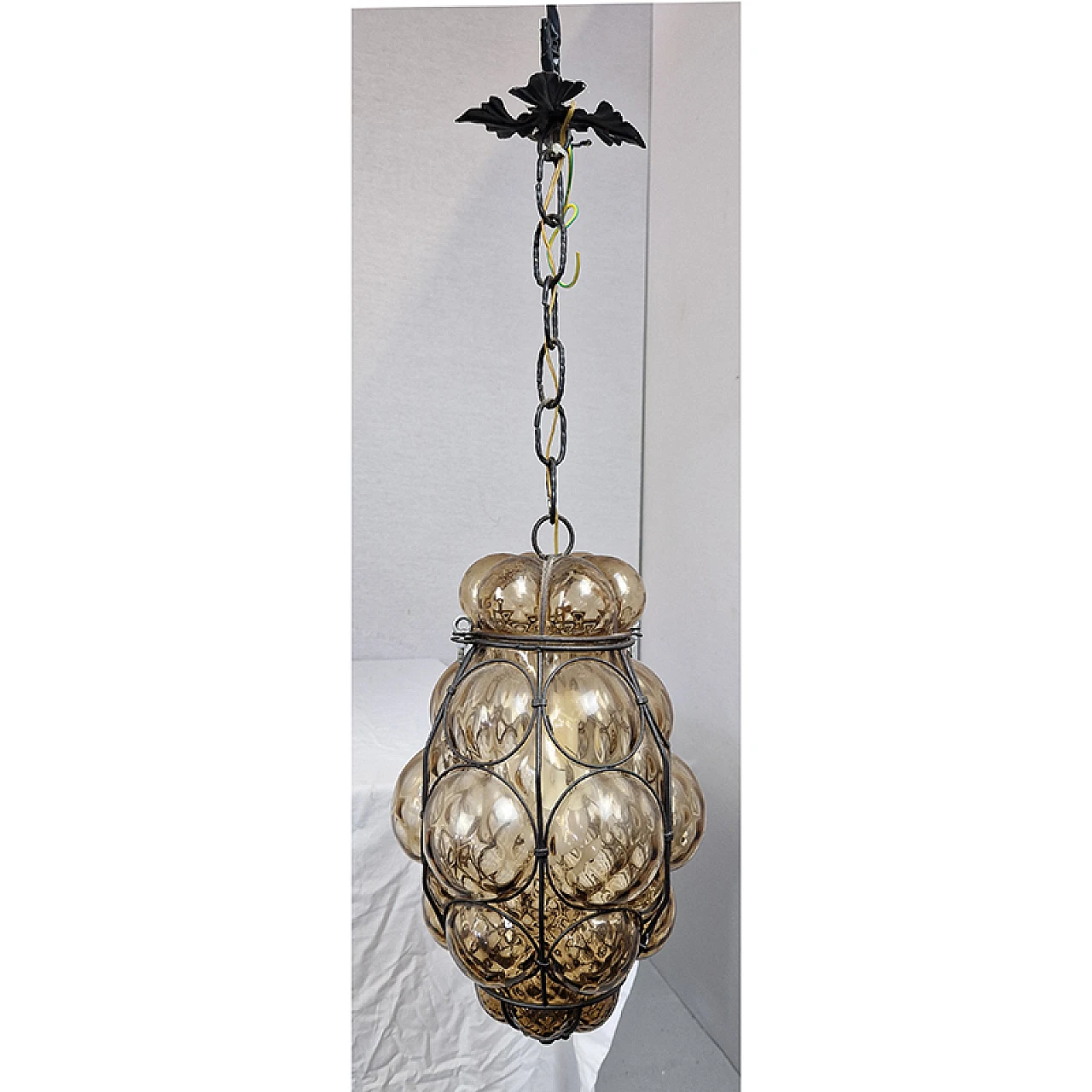 Italian Murano glass pendant lamp, '50s 1